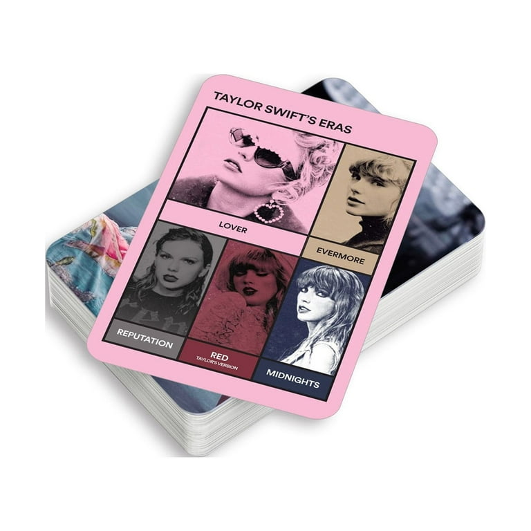TBKOMH Valentine's Day Gifts,Taylor Swift Gifts,Taylor Swift Stickers,Taylor  Swift Merch,96 Pieces Of Peripheral Cards,TS Sticker Card Set Collection  Card Star Card 