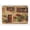 Pale Brown, variant on Tuscan Bath Mat, Picturesque Lane with Mediterranean Architecture Flowers Italian Town, Plush Bathroom Decor Mat with Non Slip Backing, 29.5" X 17.5", Pale Brown