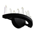 thumbnail image 3 of CWI Lighting Juliette Transitional Metal LED Wall Sconce in Black, 3 of 5