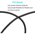 thumbnail image 3 of xianlin-USB to DC Power Cord USB 2.0 A Male to DC Male 5.5mm x 2.5mm 5 Volt Jack Power Cable for LED Light, Speaker, Lightsaber, Router, Fan and More(5PCS), 3 of 4