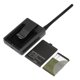 thumbnail image 5 of HDR-831 Portable Stereo Digital FM Transmitter Mini FM Radio Station Broadcast with Mic o Launch 500 Meters TF Card Slot AUX IN Microphone Input, 5 of 5