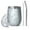 White-2, variant on Floral 12oz Stainless Steel Insulated Wine Tumbler with Lid and Straw – Double Wall Vacuum Mug for Hot & Cold Drinks, 304 Steel Interior, Sweat-Free Design,Thanksgiving,Christmas, Spring,Flower