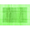 thumbnail image 1 of Ahgly Company Indoor Rectangle Solid Green Modern Area Rugs, 7' x 9', 1 of 1