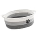 thumbnail image 4 of Cesta de cuerda de algodón tejida para organizar, cesta de almacenamiento nórdica sencilla de cuerda tejida Blanco Gris, 4 of 9