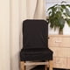 thumbnail image 1 of Conjuntos de de silla de comedor elástico, protectoras de muebles de silla elástica extraíbles lavables Negro Macarena Funda para silla de comedor, 1 of 8