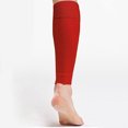thumbnail image 4 of 1 par de almohadillas para calcetines transpirables para deportes de fútbol, ​​espinilleras (adultos rojos) Likrtyny Deportes al aire libre Salida diaria Juego de fiesta, 4 of 8