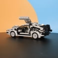 thumbnail image 2 of Bloques de construcción de coches técnicos Buildmoc Deloreaning Back To the Future Time Machine MOC-23436 Speed Champion Mini Model Juguetes de regalo, 2 of 3
