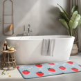 thumbnail image 2 of Strawberry Plants Fruit Flower Kitchen Rug Mat,Kitchen Runner Rugs Non Skid Washable,Decorative Kitchen Floor Mats for Kitchen,Sink,Laundry,17"x47.2", 2 of 7