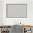thumbnail image 6 of Amanti Art Grey Cork Board Framed Vista Brushed Nickel Narrow Bulletin Board 39 in. x 27 in., 6 of 8
