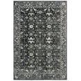 thumbnail image 3 of SAFAVIEH Evoke Ronald Bordered Area Rug, Charcoal/Ivory, 5'3" x 7'6", 3 of 13