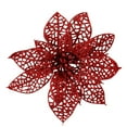 thumbnail image 1 of Matsuzay Navidad cabeza de flor artificial fiesta boda Navidad granja oficina Bar DIY guirnalda decoración ornamento Kits de decoración para fiestas Rojo, 1 of 6