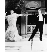 Fred Astaire & Ginger Rogers Top Hat Dancing 24x36 Classic Hollywood Poster