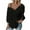 Black, variant on Off The Shoulder Tops for Women Casual Trendy 3/4 Sleeve Textured Shirts Sexy Dressy Elegant Blouse Going Out Tops Black XL