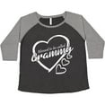 thumbnail image 3 of Inktastic Blessed to Be Called Grammy Cute Heart Design Women's Plus Size T-Shirt, 3 of 5
