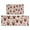 German Shepherd And, variant on German Shepherd with Pioneer Flower Kitchen Rugs Sets Of 2,Anti Fatigue Kitchen Mat Rugs Non Slip Washable,Decorative Kitchen Floor Mats for Kitchen,Sink,Laundry,17"x30"+17"x47"