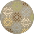thumbnail image 1 of Safavieh Martha Stewart 4' Round Handmade Cotton Rug, 1 of 10
