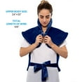 thumbnail image 3 of kibhous Heating Pad for Back, Neck and Shoulders, 24 x 33 inches with 10 Heating Levels , Dark Blue, 3 of 8