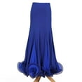 thumbnail image 1 of YM YOUMU Women Latin Dance Skirt Fishtail Dancewear for Ballroom Salsa Practice, 1 of 3
