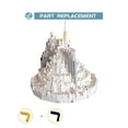 thumbnail image 4 of MOC-149803 DIY Model Building Blocks Set for Minas Tirith MOC Bricks Toys Collection Gift 3857pcs, 4 of 5