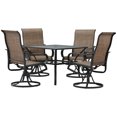 thumbnail image 1 of Outsunny 5-Piece Outdoor Patio Dining Set, Black, 1 of 10