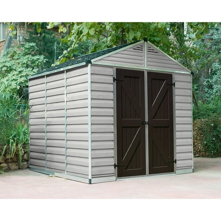 Palram SkyLight Storage Shed - Silver