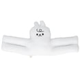 thumbnail image 1 of Tope de puerta para bebé, bonito muñeco de dibujos animados, suave, anticolisión, antipellizcos, juguete de peluche para puerta de casa, conejo blanco, 1 of 14