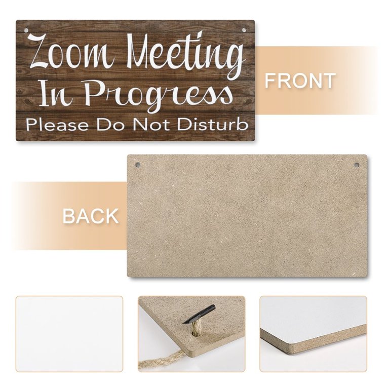 zoom-meeting-in-progress-please-do-not-disturb-wood-office-virtual-door-sign-12x6in-walmart-com for Free Printable Office Zoom Meeting In Progress Sign Zoom Meeting In Progress Please Do Not Disturb Wood Office Virtual Door Sign 12X6In - Walmart.com for Free Printable Office Zoom Meeting In Progress Sign