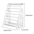 thumbnail image 2 of Shisuyan 1Pc 8 Tiers Acrylic Organizer Display Rack Jewelry Charms Beads Bangle Holder, 2 of 8