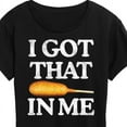 thumbnail image 3 of Instant Message - I Got That Corn Dog In Me - Women's Short Sleeve Graphic T-Shirt, 3 of 6
