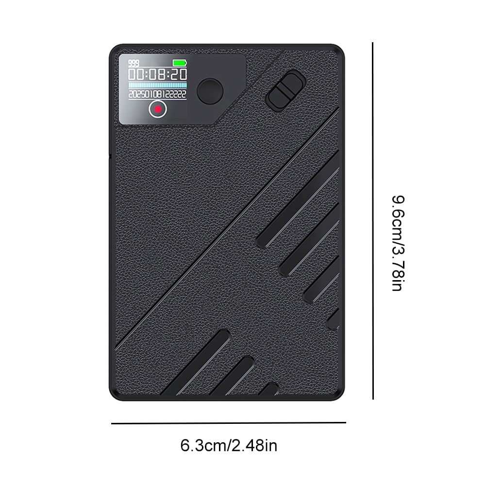 HUISZJ Audio Recorder, AI Voice Recorder GPT Intelligence Audio Recorder, APP Control Voice To Text Recorder for Lecture Meeting Interview (128G)