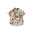thumbnail image 1 of Bagilaanoe Toddler Baby Boys Summer Shirt Short Sleeve Print Button Tops 6M 12M 18M 24M 3T 4T Kids Casual Clothes, 1 of 8