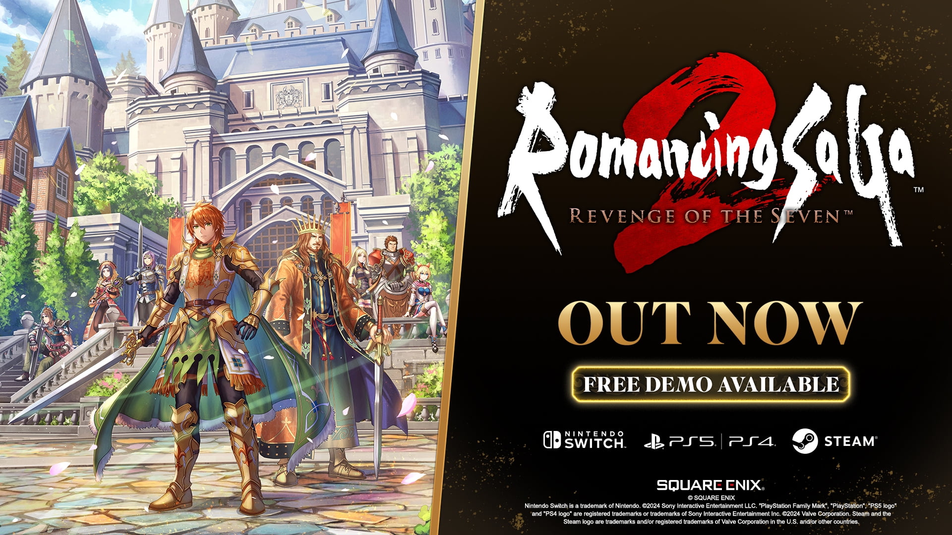 Romancing Saga 2 Revenge Of The Seven (Ninendo Switch)