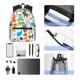 thumbnail image 4 of Balery Animals Mochila para Mujeres y Hombres, Mochila Ligera Casual para Viajes, Mochila Clásica Básica para la Universidad, 4 of 6