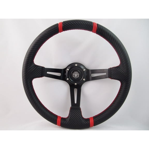 Boat Steering wheel W/ Adapter 3 spoke boats with a 3/4" tapered key Marine"