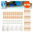 thumbnail image 2 of 65Pcs Air Plasma Cutting Tips For L-G-40 PT-31 Cutter Consumables CUT-40 CUT-50D Swirling Rings Electrode Shield Cups Cutter ,High Quality Materials, 2 of 6