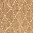 thumbnail image 1 of Ahgly Company Indoor Square Abstract Brown Modern Area Rugs, 8' Square, 1 of 4