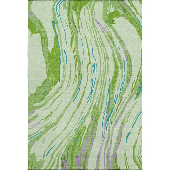 Dalyn Rugs Premium Machine Washable Mayfield AMF1037 Green 2'6" x 3'10" Rug