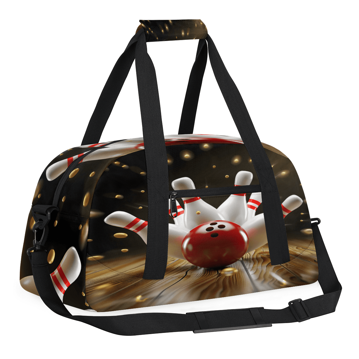 Herdesigns Sports Duffle Bags Travel Duffle Bag Gym Bag Modern Bowling Ball Weekender Travel Bag Waterproof Overnight Bag Carry On Travel Tote Bag Dance Bags