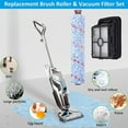 thumbnail image 6 of for Bissell CrossWave Pet Pro 2306A CrossWave 1785 Series Replacement Parts 4 Pack 2460 Multi-Surface Pet Pro Cleaner Brush Rolls Tangle-Free+4 Pack 1866 Vacuum Filters Part 1613568 1608684, 6 of 8