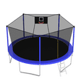 thumbnail image 5 of 14ft Trampoline with Basketball Hoop,Heavy-Duty Outdoor Trampoline with with Enclosure Net,Upgraded Kids Recreational Trampoline for Family,Blue, 5 of 8