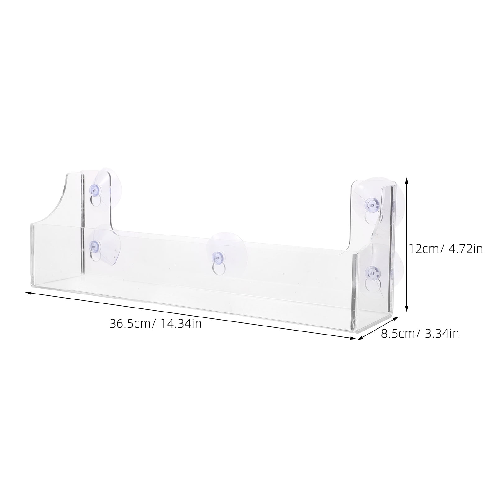 Raindrops Clear Acrylic Cup Refrigerator Rack Organizer, Hanging Drink Storage Bin for Home Kitchen and Store Fridges