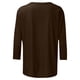 thumbnail image 2 of TaTaai Women St. Patrick's Print Loose Black Crew Neck 3/4 Sleeve Top Fashion Casual T-Shirt Ladies Spring Holiday Wear Lightweight Breathable Non-See-Through No Fading Stylish Top Gift, 2 of 7