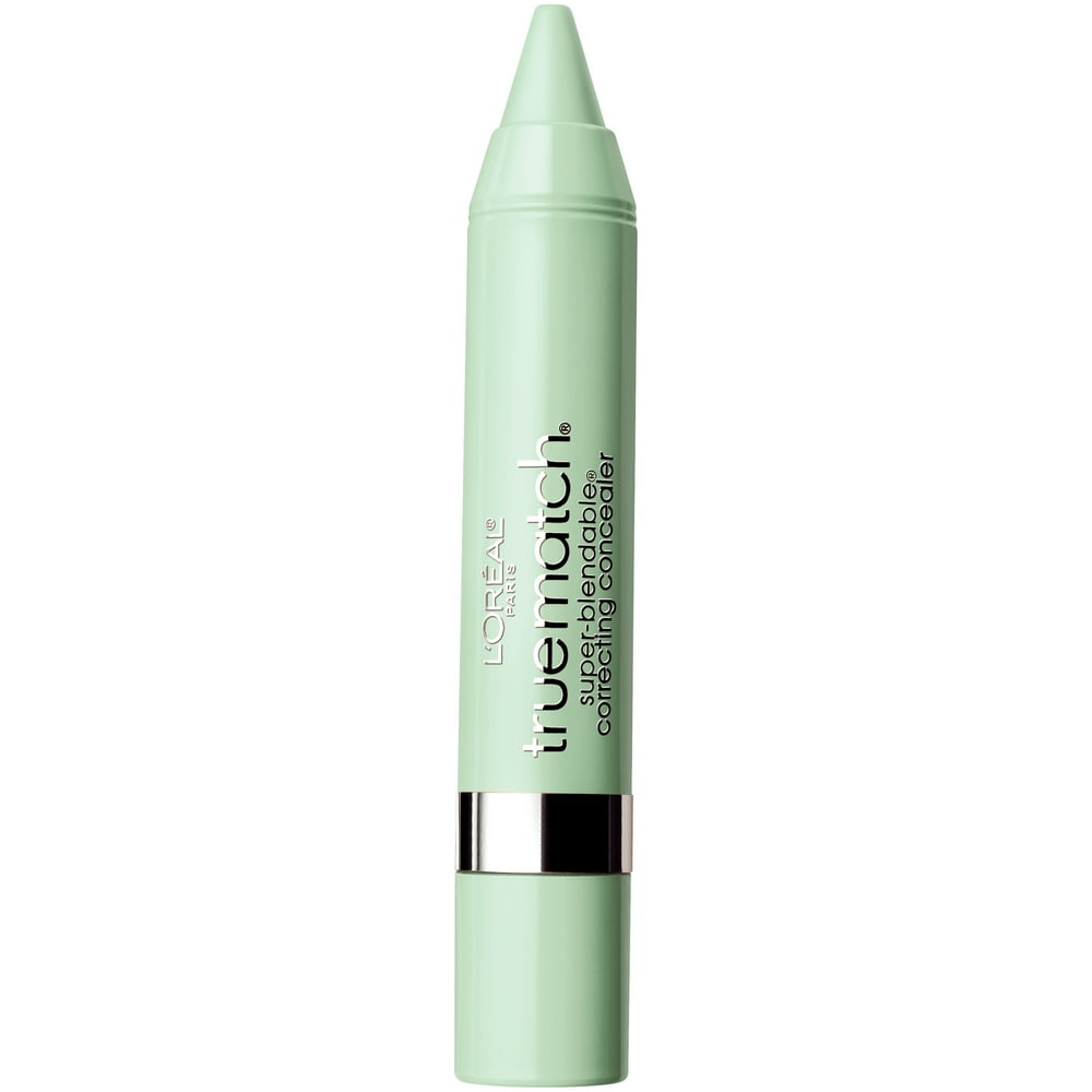 L'Oreal Paris True Match Correcting Crayon Concealer, Green, 0.1 fl. oz