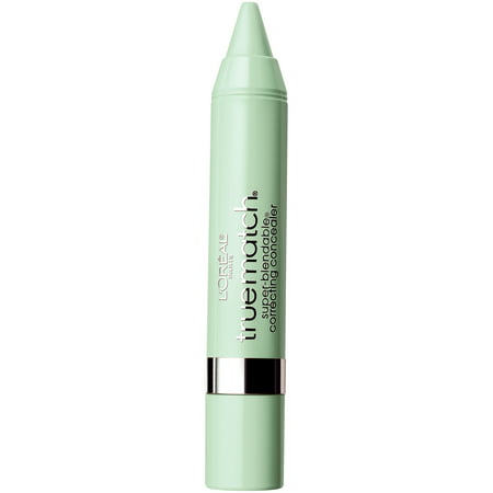 L'Oreal Paris True Match Correcting Crayon Concealer, Green, 0.1 fl. oz., ONLY AT WALMART