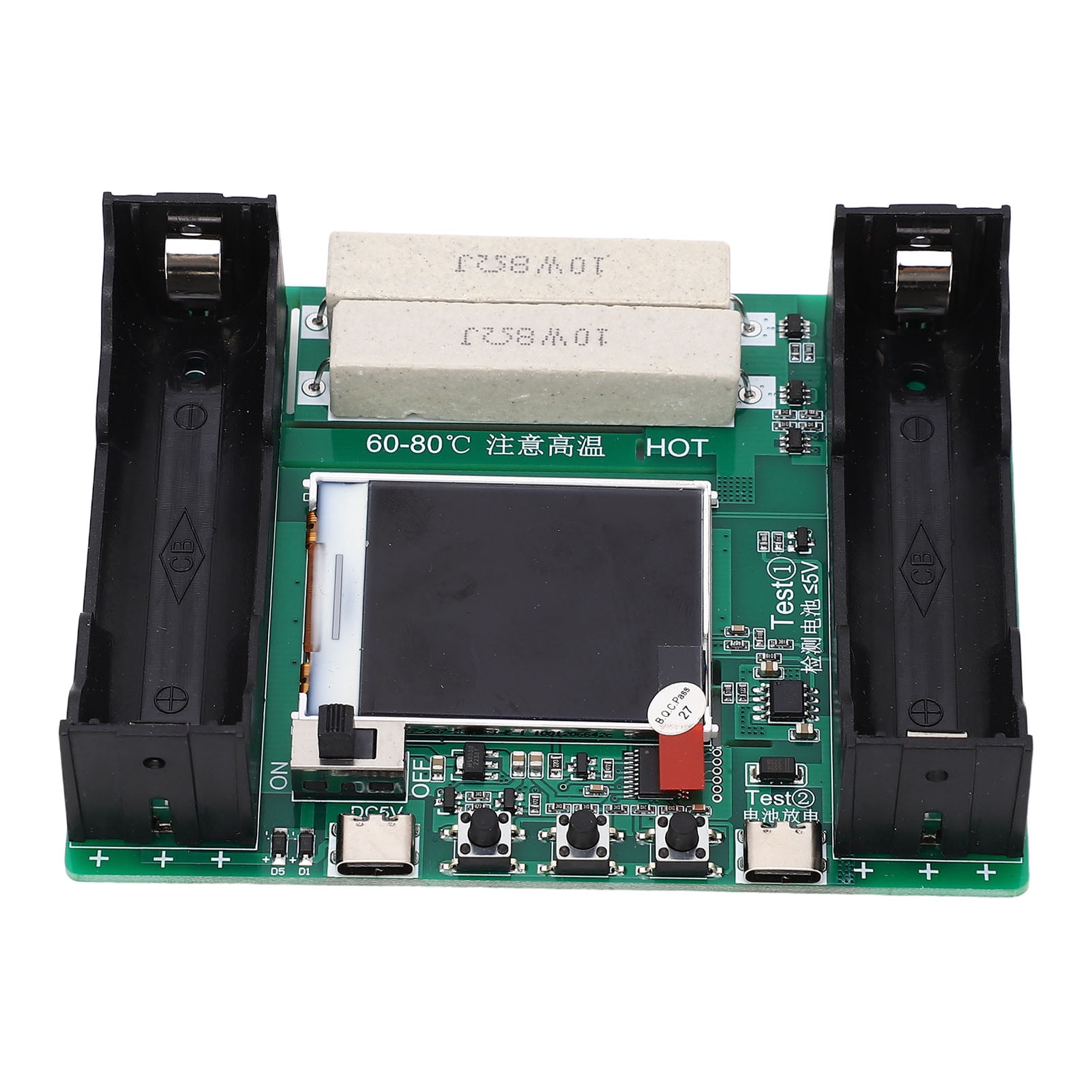 Tester Carica USB Mini Resistenza Elettronica &ndash; Interruttore DC 5V 1A 2A 5W 10W Per Batteria