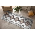 thumbnail image 5 of CAMILSON Oriental Retro Persian Traditional Vintage Distressed Non-Shedding Indoor Area Rug(4006-Beige 2x7), 5 of 10