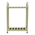 thumbnail image 5 of ToppiJoy  Adjustable Floor Stand Pool Stick Holder Double-Tier Vertical Pool Cue Racks for Bar, Billiard Room, Game Room, Club and Gym (Gold, 12 Holes), 5 of 22