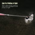 thumbnail image 6 of VIVAGLORY Dog Leash with Double Handle, Reflective Nylon Lead, Small, Orange, 5 ft, 6 of 6