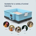 thumbnail image 3 of 10 incubadoras de huevos para pollos, incubadoras de huevos para incubar, volteador automático de huevos y adición de agua, vela de huevos, incubadoras de huevos de aves de corral para incubar pollos, ganso, codorniz, pato JM, 3 of 5