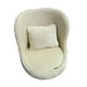 thumbnail image 2 of Accesorios de fotografía para recién nacidos, sofá de tela suave para bebé, silla, cojín de fondo para posar Beige Con almohada, 2 of 9
